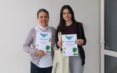 Osvojena 2. nagrada na županijskom likovnom natječaju „Geobaština i bioraznolikost“