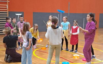 Radionica Klaun i ja (program „Ruksak pun kulture“ Ministarstva kulture i medija RH)