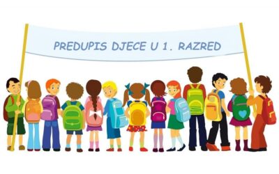 Obavijest – predupisi djece u prvi razred