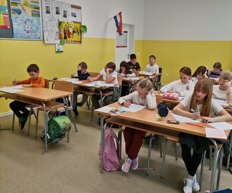 Matematičko natjecanje Klokan u našoj školi